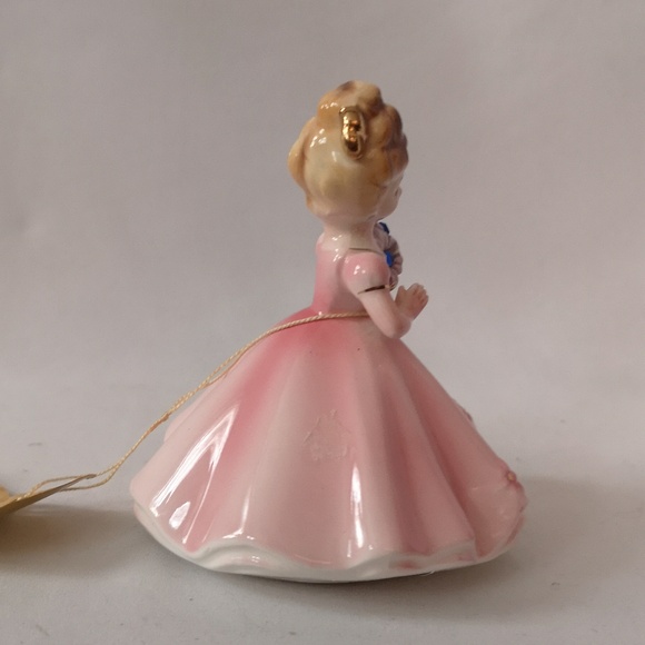 Lovely Vintage Josef Original September Sapphire Girl Figurine w Original Labels - Picture 4 of 7